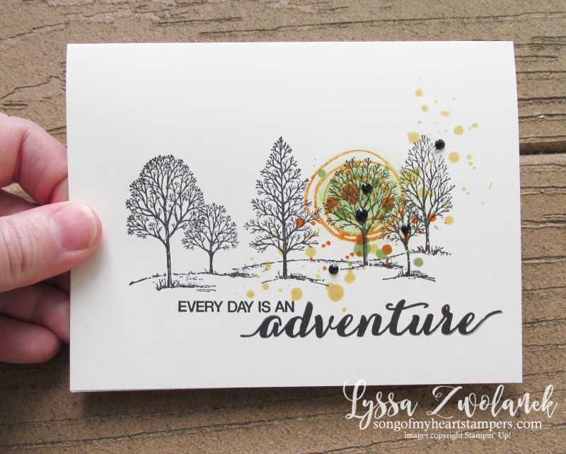 Dare to Dream adventure awaits  is out there every day hostess exclusive stamp set Stampin Up