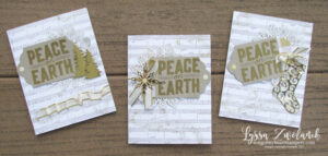 Peace on Earth sheet music Christmas Cards