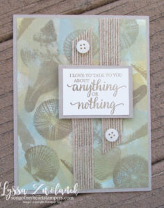 Learn to make these seashell cards for your friends!