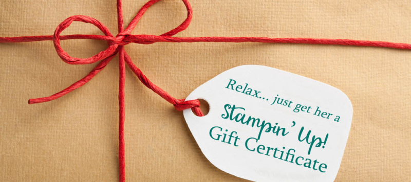 Relax SU gift certificate