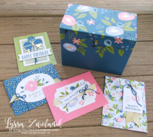 Perennial Birthday Card Box keeps you organized and on time!