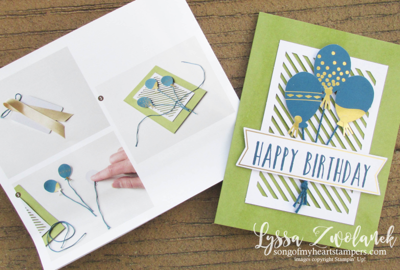 Perennial Birthday card box stationery set project kit Stampin Up cards shop Lyssa