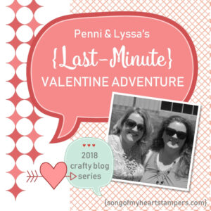 Penni & Lyssa’s Last Minute Valentine Adventures: Quilted Paper Wreath