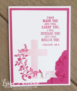 Hold On To Hope sympathy and encouragement card