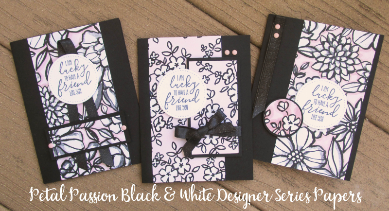 Petal passion black white DSP coloring pages cardmaking DIY adult Stampin Up shop Lyssa Blends markers