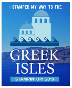 Greek Isles 2019 Incentive Trip: thank you all so very much!