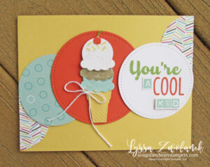 Glittery embossing paste tip and a great summer layout