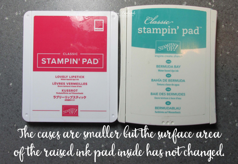 New Ink Pads cases from Stampin Up Lyssa Shop sales