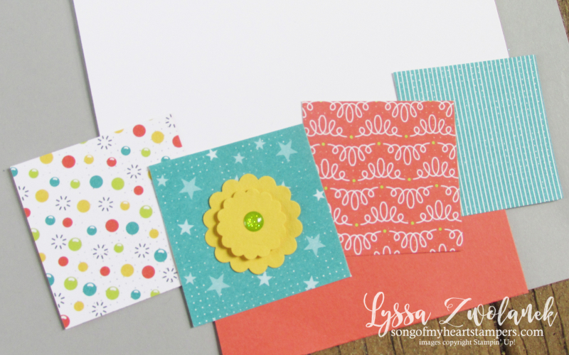 Sunshine wishes layout scrapbooking candy crush Stampin Up 12x12