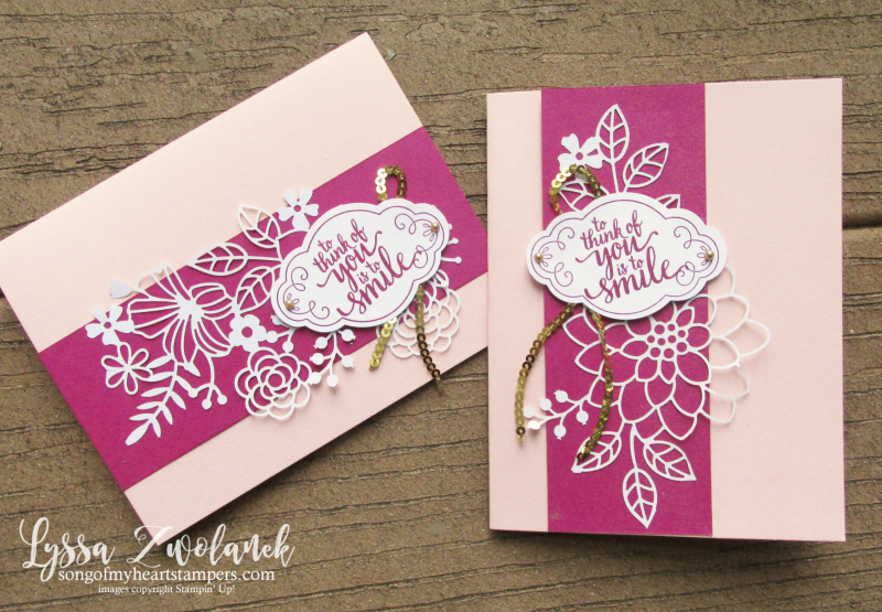 Delightfully Detailed lace lasercut papers stampin up Labels to Love rubber stamps cardmaking