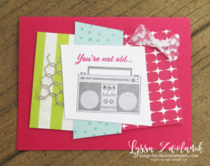 Retro birthday card