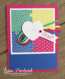 Love you to pieces, special needs support card