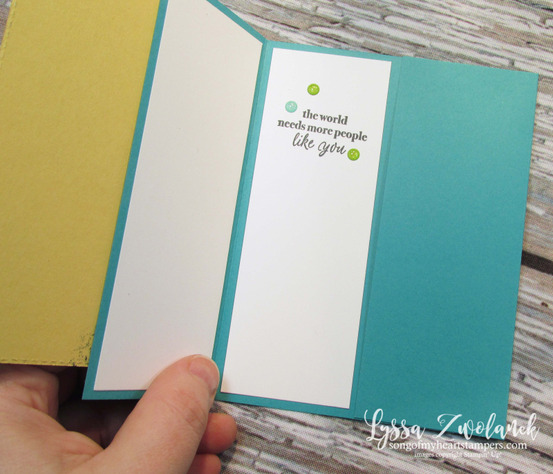 Hoppy for you hoppity stampin up frog gift card birthday DIY cardmaking