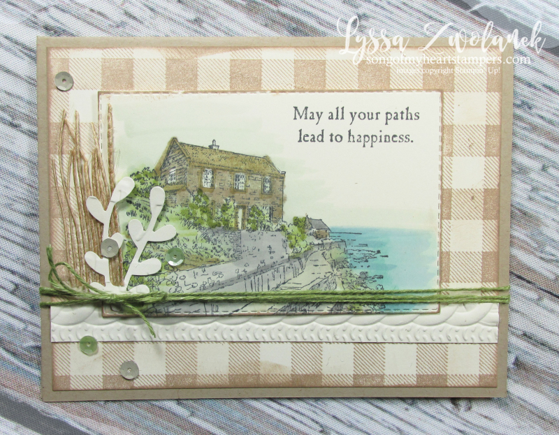 By The Bay Stampin up seashore Maine coast ocean lighthouse stamps