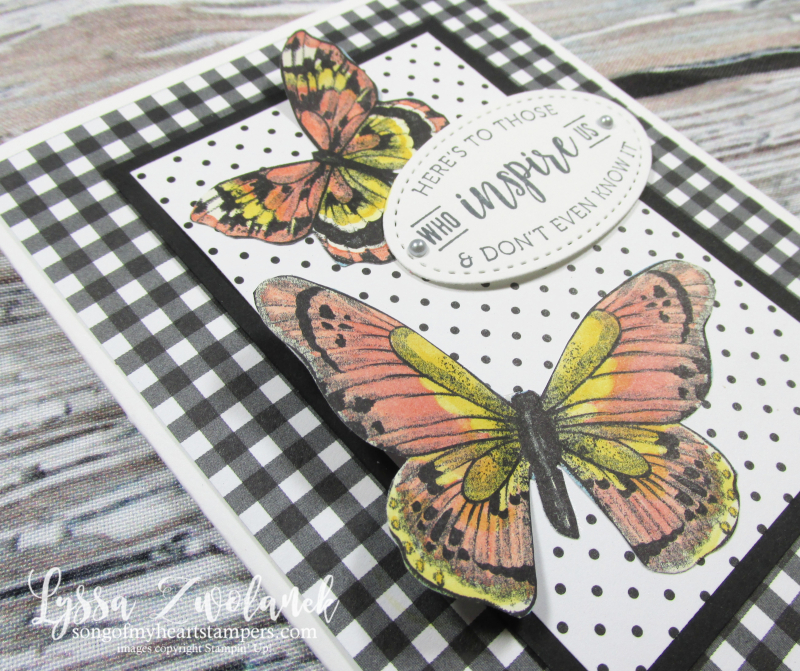 Butterfly DSP gala paper 12x12 scrapbooking SAB free Stampin up butterflies saleabration Lyssa