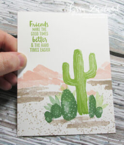 Ready to Make It? Mountain Cactus card