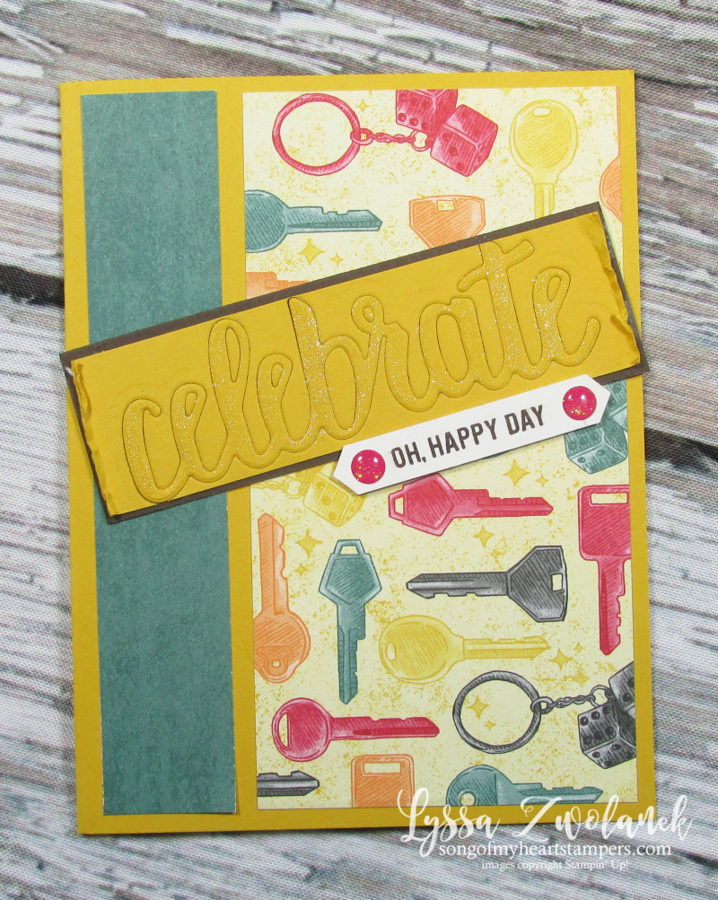 Classic garage geared up new driver celebrate congrats card Stampin Up