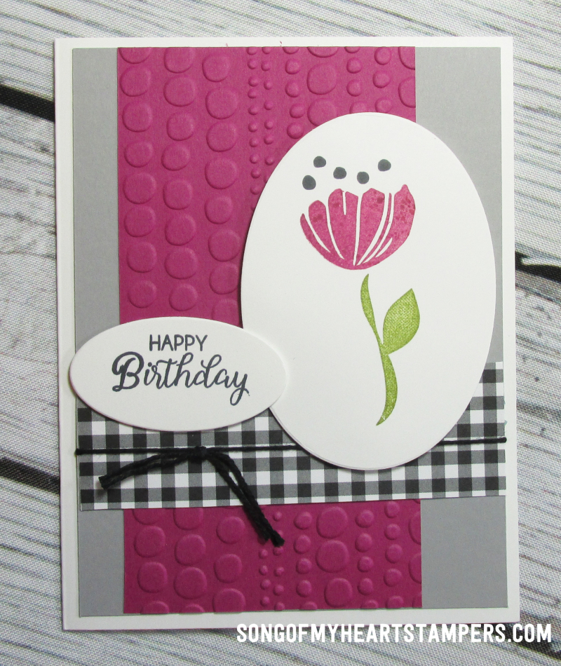 Onstage spring mini catalog stampin up blooms happiness  rubber stamps