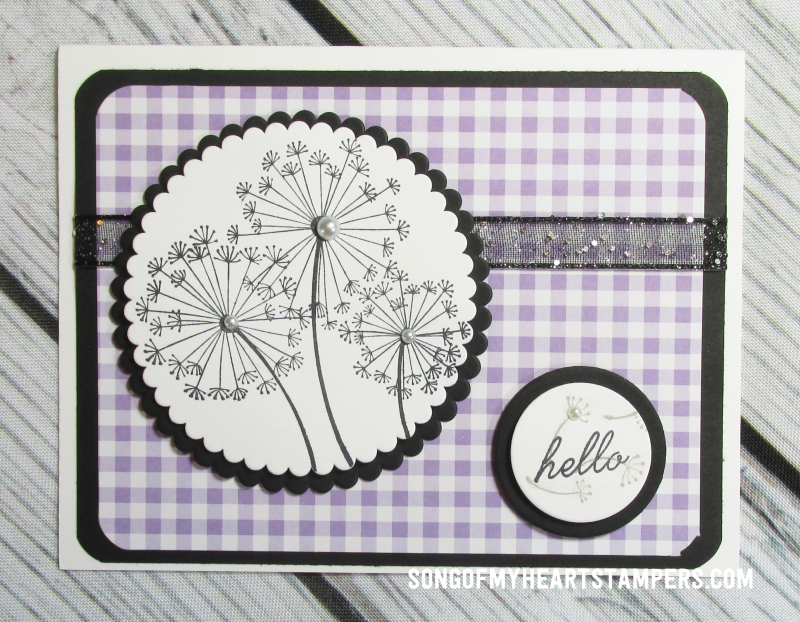 Onstage spring mini catalog stampin up dandelion wishes  rubber stamps