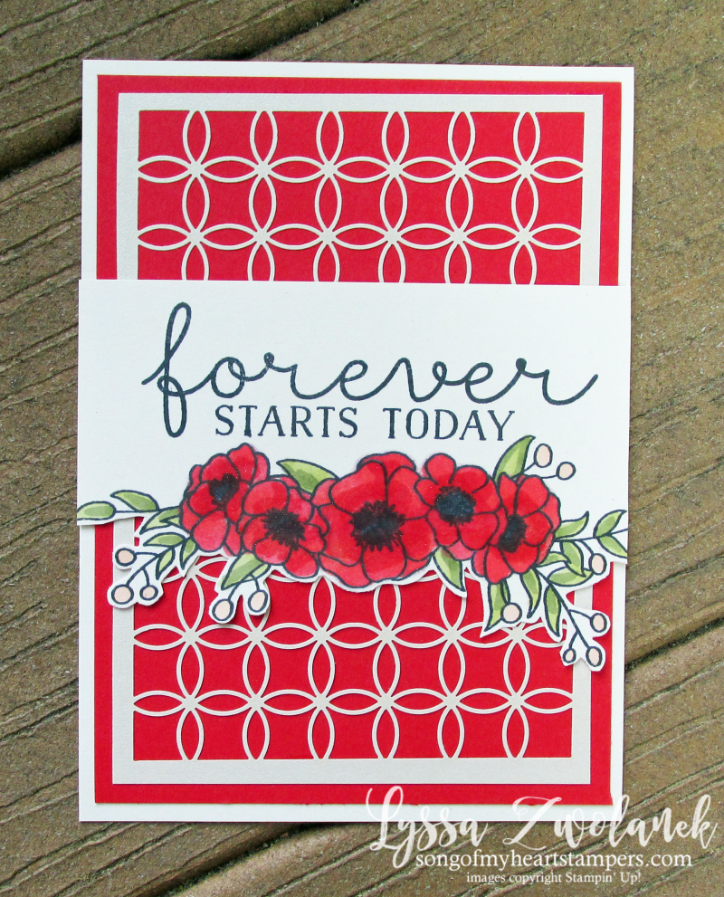 Boom and Grow stamp set budding floral wedding anniversary cards Stampin Up DIY invitations