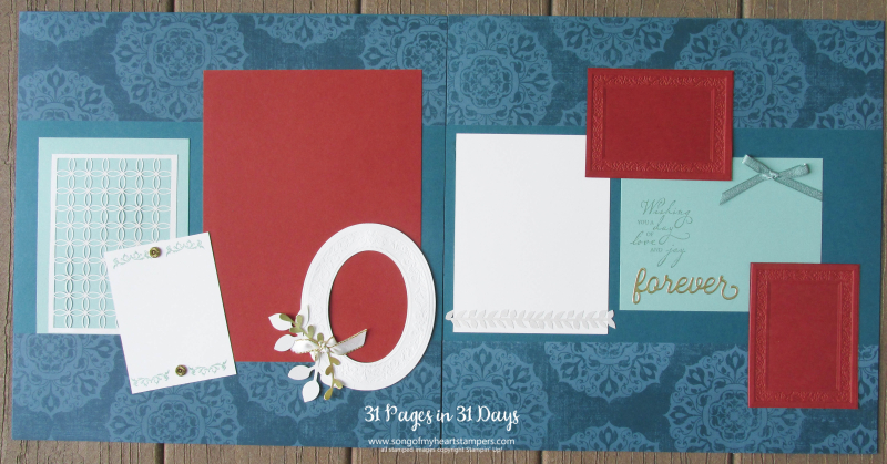 31 pages days scrapbooking 12x12 layouts SU only page ideas scrapbook album 18