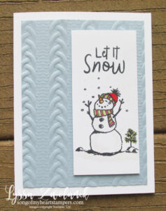 Christmas cards of 2019! Snowman Season card