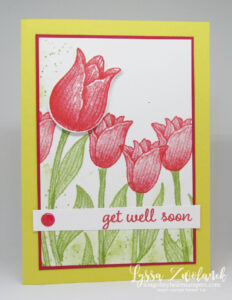 Timeless Tulips and Tulip Builder Punch cards