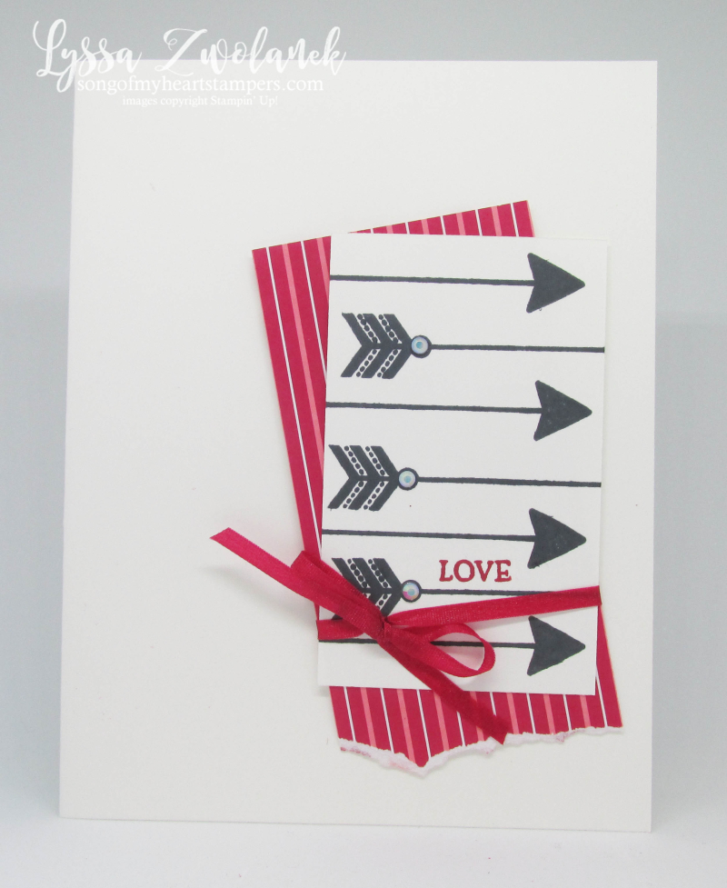 MLL January 2020 Stampin Up box valentine heart arrow love anniversary wedding Lyssa