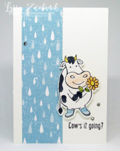 Ready to Make It? Easy Rainy Day Cow Card