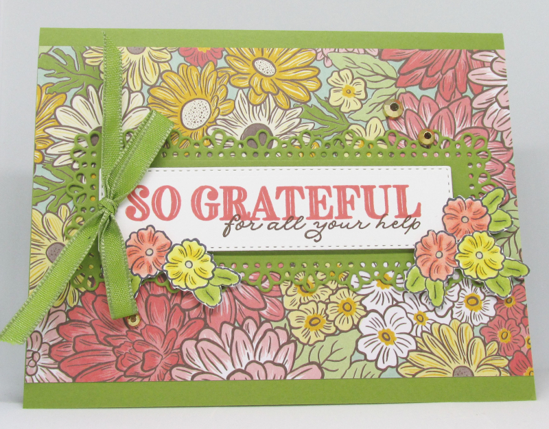 Ornate Garden Stampin Up suite medley dies catalog free bundle cardmaking