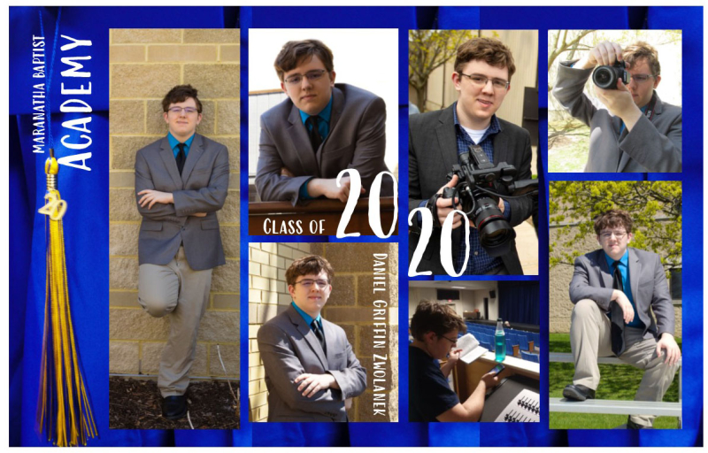 Daniel Graduation announcement