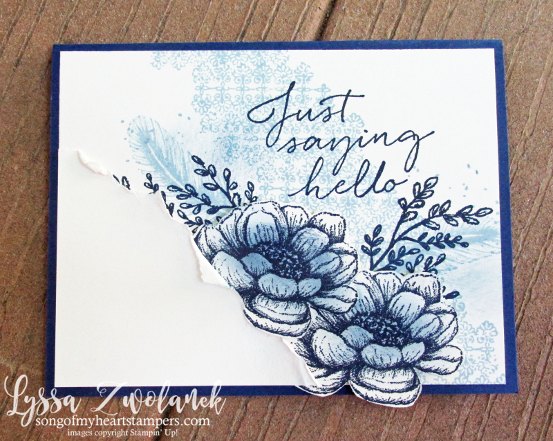 Tasteful Touches Stampin Up in good taste roses monochrome vintage sponged cardmaking printables