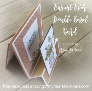 Easiest Ever Double Easel Card video tutorial