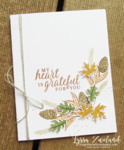 Make these Beautiful Autumn notecards for your friends!