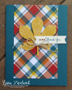 Will you be getting this card from me? Love of Leaves