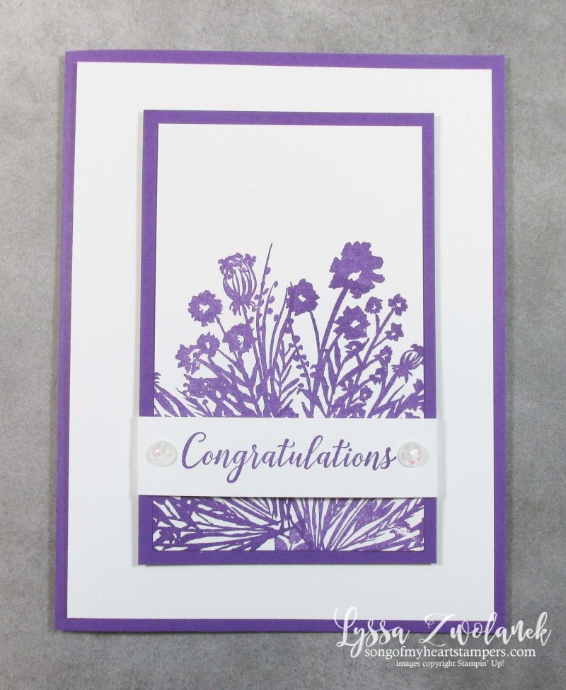 Corner bouquet Saleabration 2021 Stampin Up envelope garden rubber stamps free supplies