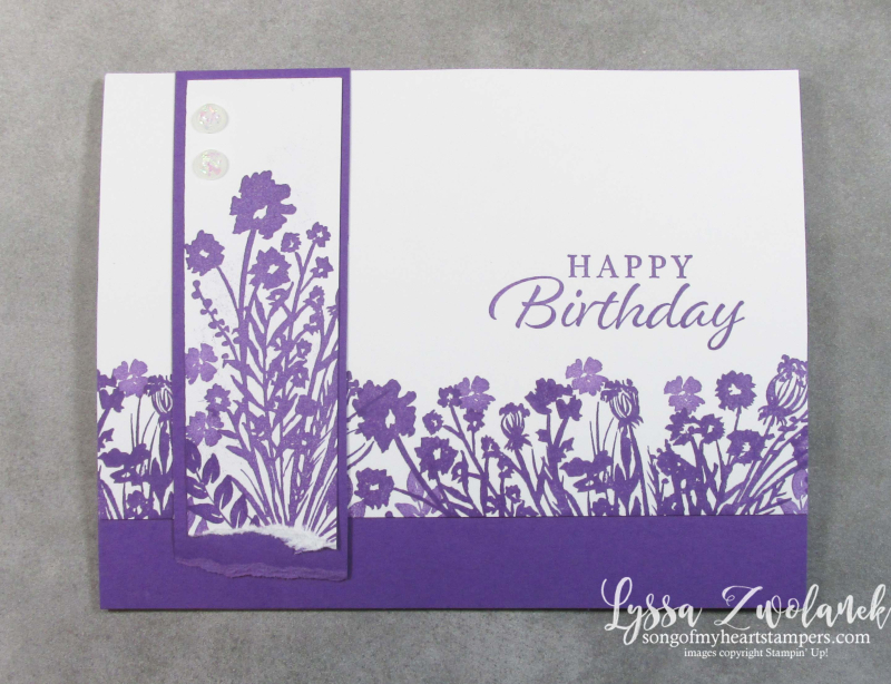 Corner bouquet Saleabration 2021 Stampin Up envelope garden rubber stamping simple layout