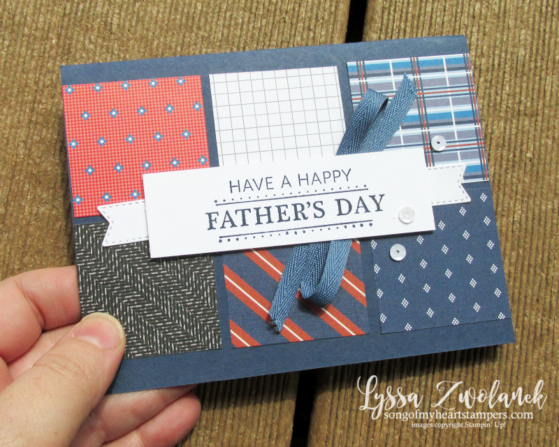 Well suited guy card masculine papers dad father 