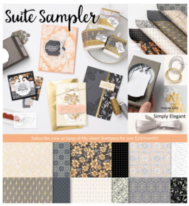 August 2021 Suite Sampler Theme: Simply Elegant