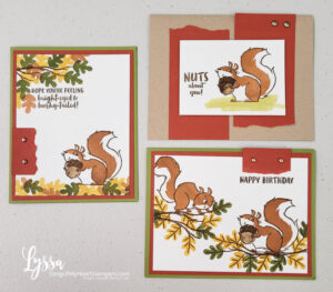 Nuts About Squirrels! Or, I should be working on Christmas cards