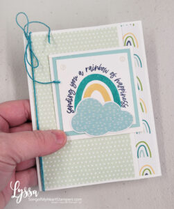 New Mini Card Front Fold is easy and cute!