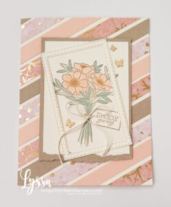 Use up scrap strips with this beautiful diagonal layout!