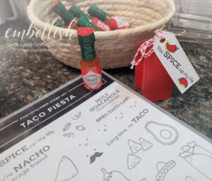 Tiny Tabasco party favors!