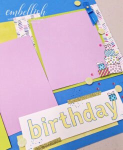 31 Pages in 31 Days: Bright Birthdays